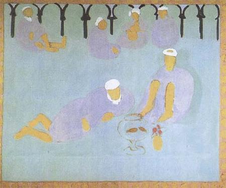 Henri Matisse THe Arab Cafe (mk35)